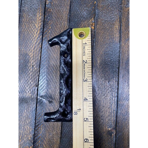 Black Cast Iron House Number Address Apt Suite Number #1 Heavy Duty 5.25 in - Picture 4 of 7